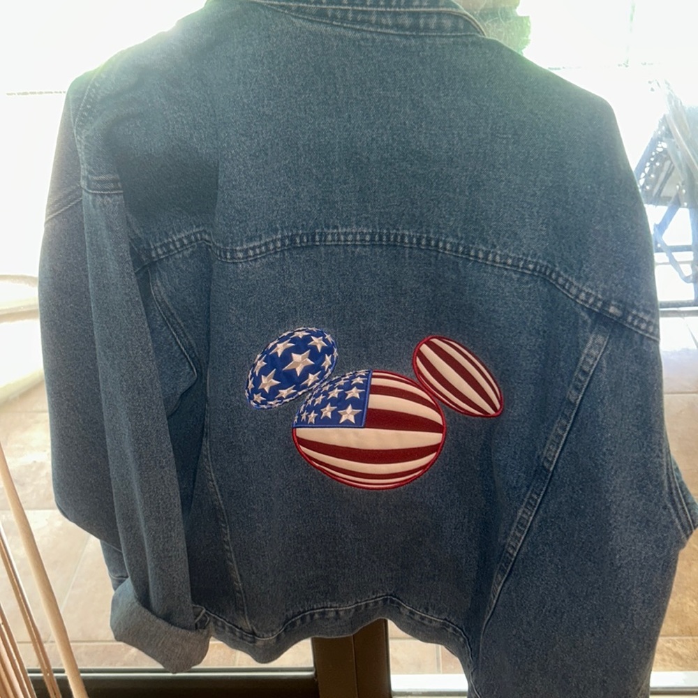 Disneyland resort jean jacket